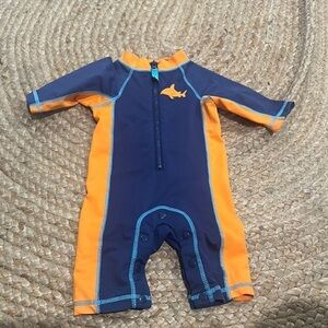 One step ahead Sun Smarties boys rashguard 12m navy orange